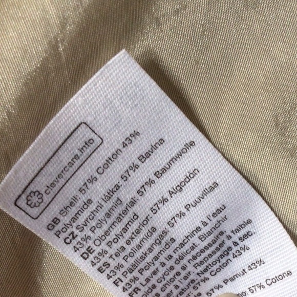 & other stories cotton blend jacket, New, ivory, size 42 - Picture 7 of 8